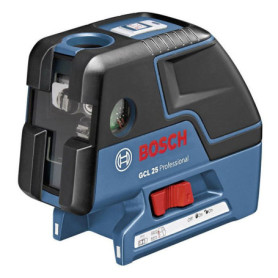 Niveau laser - BOSCH OUTILLAGE - GCL 25 Professional - Précision 2 mm - Sans fil - Ergonomique Niveau laser - BOSCH OUTILLAGE - GCL 25 Professional - Précision 2 mm - Sans fil - Ergonomique