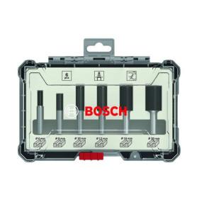 Coffret de fraises - BOSCH PROFESSIONAL - 2607017465 - 6 fraises droites - Ø12/16/20 mm - Queue de 6 mm Coffret de fraises - BOSCH PROFESSIONAL - 2607017465 - 6 fraises droites - Ø12/16/20 mm - Queue de 6 mm