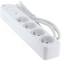 Multiprise - CHACON - 4 x 16 A - Cordon 1,5 m - Protection surtension