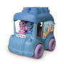 Clementoni - Bus Stitch Clemmy - 6 cubes souples a empiler - 2 figurines - Éveil sensoriel et motricité fine - Pour bébé des 6 m