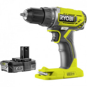 RYOBI Perceuse 18 volts ONE+ et 2 batteries 2.0Ah - R18DD2-220S 209,99 €