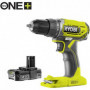 RYOBI Perceuse 18 volts ONE+ et 2 batteries 2.0Ah - R18DD2-220S 179,99 €