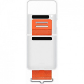 Coque silicone avec laniere SAMSUNG Galaxy Z Flip4 blanc 46,99 €