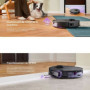 Aspirateur robot laveur - EUREKA - E20 Plus - 8000 Pa - 65 dB(A) en mode silencieux - Noir