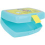 Lot vaisselle - FUN HOUSE - T'CHOUPI - 2 assiettes creuses Ø 16 cm, boîte a goûter, gourde paille et peluche 18 cm