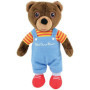 Lot vaisselle - FUN HOUSE - PETIT OURS BRUN - Assiette plate Ø 22 cm, 2 assiettes creuses Ø 16 cm, 2 verres 220 ml et peluche 18