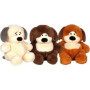 Peluche chien Chubby Dog - GIPSY TOYS - 40 cm Marron