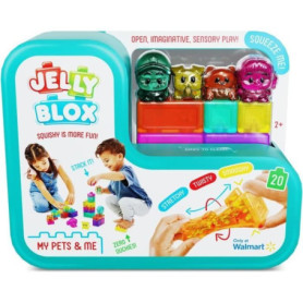 My Pets and Me - Jeu de construction - JELLY BLOX - GOLIATH - 20 blocs - 2 personnages - 2 animaux - Des 2 ans My Pets and Me - Jeu de construction - JELLY BLOX - GOLIATH - 20 blocs - 2 personnages - 2 animaux - Des 2 ans