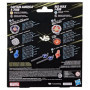 Beyblade X Multipack Toupie Captain America 4-70GB contre Red Hulk 1-80R, des 8 ans