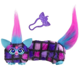 Furby DJ Furblets Dis-Co-Dazz, Mini peluche électronique, jouet pour enfant, 45 sons et musiques, des 6 ans Furby DJ Furblets Dis-Co-Dazz, Mini peluche électronique, jouet pour enfant, 45 sons et musiques, des 6 ans