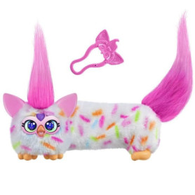 Furby DJ Furblets Berry-Cup-Cake, Mini peluche électronique, jouet pour enfant, 45 sons et musiques, des 6 ans Furby DJ Furblets Berry-Cup-Cake, Mini peluche électronique, jouet pour enfant, 45 sons et musiques, des 6 ans
