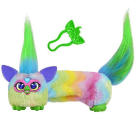 Furby DJ Furblets Can-Dee-Swirl, Mini peluche électronique, jouet pour enfant, 45 sons et musiques, des 6 ans Furby DJ Furblets Can-Dee-Swirl, Mini peluche électronique, jouet pour enfant, 45 sons et musiques, des 6 ans