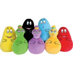 Lot de 7 peluches - BARBAPAPA - JEMINI - 28 cm Lot de 7 peluches - BARBAPAPA - JEMINI - 28 cm
