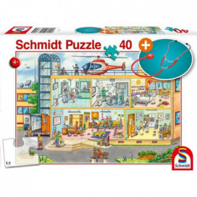 Puzzle - Avec stéthoscope - SCHMIDT SPIELE - A l'hôpital pédiatrique - 40 pieces 25,99 €