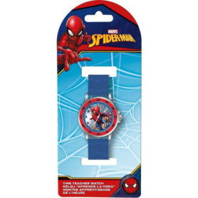 Montre analogique d'apprentissage de l'heure Spiderman - KIDS LICENSING - SPD4098 Montre analogique d'apprentissage de l'heure Spiderman - KIDS LICENSING - SPD4098
