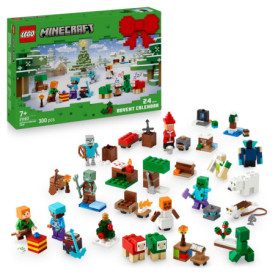LEGO Minecraft 21280 Le Calendrier de l'Avent 2025 - Jeu de Noël pour Gamer des 7 ans LEGO Minecraft 21280 Le Calendrier de l'Avent 2025 - Jeu de Noël pour Gamer des 7 ans