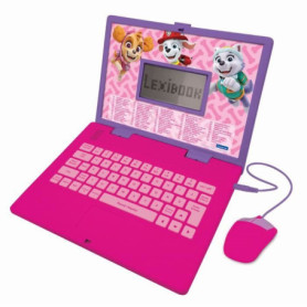 Ordinateur éducatif parlant La Pat Patrouille coloris rose  124 activités en français et anglais