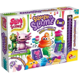 Squish et slime - Kit Scientifique - SLUMI SCIENCE  - Composants Variés, Recettes Illustrées Squish et slime - Kit Scientifique - SLUMI SCIENCE  - Composants Variés, Recettes Illustrées