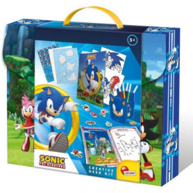 Kit de bureau créatif - Activités créatives - LISCIANIGIOCHI - Sonic - Des 5 ans Kit de bureau créatif - Activités créatives - LISCIANIGIOCHI - Sonic - Des 5 ans