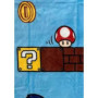 Couverture Sherpa - MARIO BROS - Vintage - 100 x 150 cm