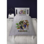 Parure de lit réversible - MARIO BROS - Super Mario - Microfibre - 1 housse de couette 140 x 200 cm + 1 taie 63 x 63 cm