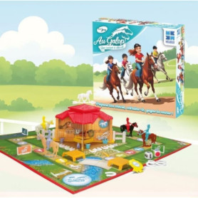 Au Galop - Jeu de plateau - MEGABLEU - Prépare ton cheval, entraîne-le, gagne la course ! 44,87 €
