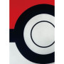 Coussin double face - Carré - POKEMON - Poké-Ball et Starter - Microfibre - 40 x 40 cm