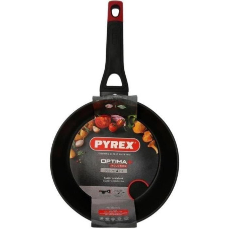 Poele profonde - PYREX - 1455027 - En aluminium forgé - Antiadhésif - 28 cm - Sans PFAS
