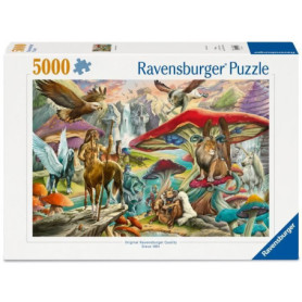 Puzzle 5000 p  Les secrets de la foret