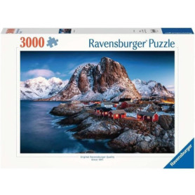Ravensburger - Lofoten Norvege Puzzle 3000 pieces pour Adultes et Enfants a partir de 12 Ans, , Multicolore - 17081
