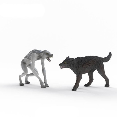 Figurine Loup-garou vs Animagus, Schleich 14906 Gamme Harry Potter©