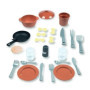 SMOBY - Cuisine Ilot - Design Moderne - Surface de jeu 360° -  Fonctions Traditionnelles - 23 Accessoires - des 3 ans