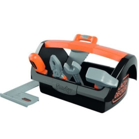 SMOBY - Black & Decker - Boite a Outils + 6 Outils - des 3 ans SMOBY - Black & Decker - Boite a Outils + 6 Outils - des 3 ans