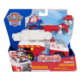 Figurine Marcus - Véhicules + 2 projectiles - des 3 ans - Fire Rescue - La Pat'Patrouille Figurine Marcus - Véhicules + 2 projectiles - des 3 ans - Fire Rescue - La Pat'Patrouille