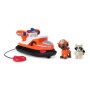 Figurine Zuma - Véhicules + Raton laveur - des 3 ans - Fire Rescue - La Pat'Patrouille