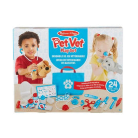 Jeu d'imitation - Vétérinaire - 24 pieces - des 3 ans - Melissa & Doug Jeu d'imitation - Vétérinaire - 24 pieces - des 3 ans - Melissa & Doug