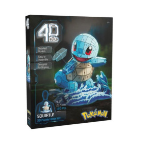 4D Build - Puzzle 3D - Carapuce Pokémon - 180 pieces - 24cm - des 12 ans 4D Build - Puzzle 3D - Carapuce Pokémon - 180 pieces - 24cm - des 12 ans