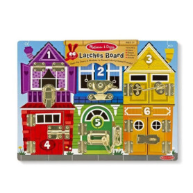 Jeu d'imitation - Planche activités Montessori - Certifié FSC - des 3 ans - Melissa & Doug Jeu d'imitation - Planche activités Montessori - Certifié FSC - des 3 ans - Melissa & Doug