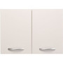 Spring - Meuble haut de cuisine avec égouttoir - 2 portes - L80 x P35,6 x H57,9 cm - Blanc - Parisot