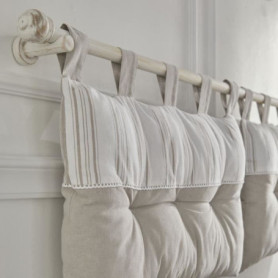 Tete de lit - TODAY - CHARME - Chambray x Slub Berenice - 45 x 70 cm Tete de lit - TODAY - CHARME - Chambray x Slub Berenice - 45 x 70 cm