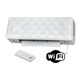 Chauffage électrique mural - 2000W - WARM TECH - Céramique - WiFi - 240V - Jusqu'a 50m3 - Blanc
