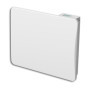 Radiateur électrique a inertie - 1000W - WARM TECH - Céramique - 230V - Jusqu'a 40m3 - Blanc