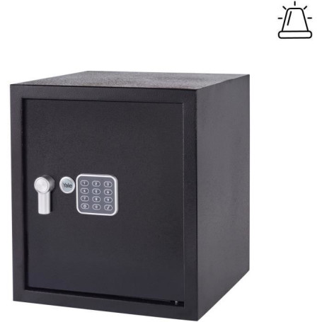 Coffre-fort Électronique a Alarme - YALE - YEC/390/DB2 - Large 40L
