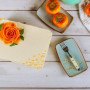 Cadre a gâteaux rectangulaire réglable et couteau a pâtisserie - ZENKER - Smart Pastry - 30 cm