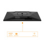 AOC Q27G4XND 27 Pouces WQHD Moniteur 180 Hz, Dalle VA Rapide, 1 ms GtG, Adaptive Sync, HDR10, FreeSync Premium, réglage de la Ha