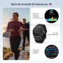 Ticwatch Pro 5 Montre Intelligente Android Snapdragon W5+ Gen 1 Wear OS Smartwatch 80 Heures d'autonomie de la Batterie Santé Fi