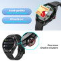 Ticwatch Pro 5 Montre Intelligente Android Snapdragon W5+ Gen 1 Wear OS Smartwatch 80 Heures d'autonomie de la Batterie Santé Fi