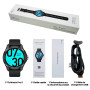 Ticwatch Pro 5 Montre Intelligente Android Snapdragon W5+ Gen 1 Wear OS Smartwatch 80 Heures d'autonomie de la Batterie Santé Fi