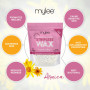 Mylee Kit cire pro avec chauffe-cire électrique, 500 g perles dure, spatules – épilation sans bandes pour visage, jambes, bikini