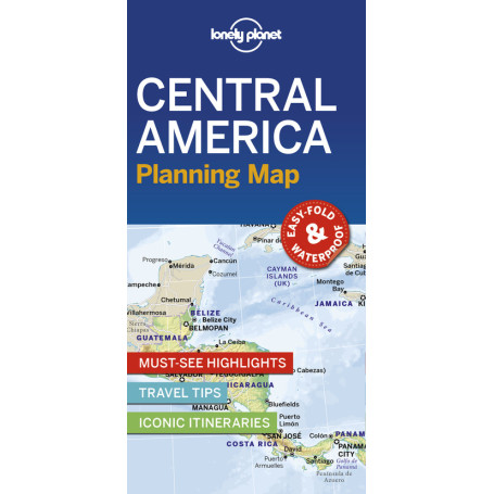 Central America Planning Map 1ed -anglais-